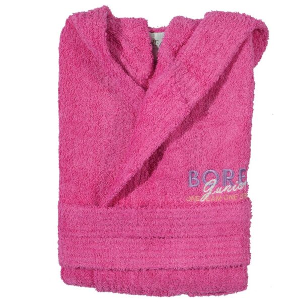 Μπουρνούζι Εφηβικό Με Κουκούλα Junior Φουξ