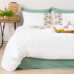 Σεντόνι Digital Print Σετ Ikat Υπέρδιπλο