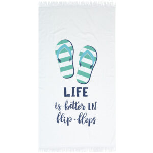 Πετσέτα Παρεό Flip Flops