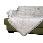 ΣΕΤ 3 ΤΜΧ ΡΙΧΤΑΡΙΑ ΒΑΜΒΑΚΕΡΑ TROPICAL LEAVES BEIGE SRT1