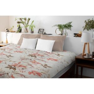 Σετ 3 τεμαχίων σεντόνια Μονά Spring Coral SEN160