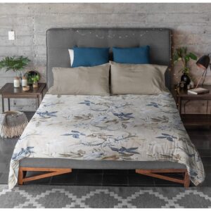 Σετ 4 τεμαχίων σεντόνια Υπέρδιπλα Spring Taupe SP220T