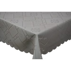 ΤΡΑΠΕΖΟΜΑΝΤΗΛΟ MALCOHOME ΑΛΕΚΙΑΣΤΟ ΛΕΥΚΟ TRAP236W