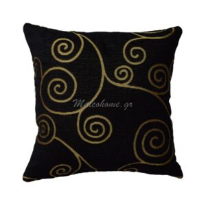 ΜΑΞΙΛΑΡΟΘΗΚΗ MALCOHOME ΣΕΝΙΛ 42x42 SNAIL MALCO PIL4206102CBB, Χρώμα μπορντώ μαύρο