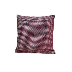 ΜΑΞΙΛΑΡΟΘΗΚΗ MALCOHOME ΣΕΝΙΛ 43x43 ΣΧΕΔΙΟ CROSS BORDEAUX-GREY ΜΑΞJ51