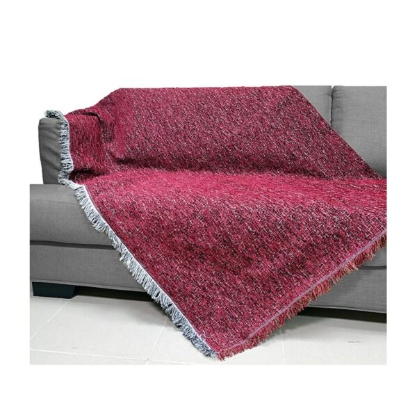 ΡΙΧΤΑΡΙ MALCOHOME ΣΕΝΙΛ ΜΟΝΟΧΡΩΜΟ BURGUNDY BRGD, Διαστάσεις 180x230 (διθέσιο) 180x300 (τριθέσιο)