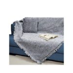 ΡΙΧΤΑΡΙ MALCOHOME ΣΕΝΙΛ ΜΟΝΟΧΡΩΜΟ GREY RMSZ1-V06, Διαστάσεις 180x230 (διθέσιο) 180x300 (τριθέσιο)
