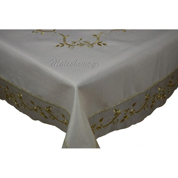 ΤΡΑΠΕΖΟΚΑΡΕ ΚΕΝΤΗΜΕΝΟ MALCOHOME BEIGE WHT / 72