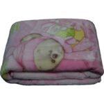 ΒΡΕΦΙΚΗ ΚΟΥΒΕΡΤΑ MALCOHOME ΒΕΛΟΥΤΕ BABY IN SNOW - ΡΟΖ KOUVV318R-R