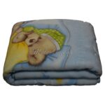 ΒΡΕΦΙΚΗ ΚΟΥΒΕΡΤΑ MALCOHOME ΒΕΛΟΥΤΕ STAR BABY - ΜΠΛΕ KOUVV318SB-PS