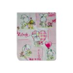 ΒΡΕΦΙΚΗ ΚΟΥΒΕΡΤΑ ΒΕΛΟΥΤΕ BABY BUNNY FUCHSIA 123456
