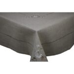 ΤΡΑΠΕΖΟΚΑΡΕ 140X140 ΛΙΝΟ MALCOHOME ΓΚΡΙ 1405 YG1405A