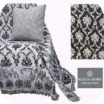 ΡΙΧΤΑΡΙ ΣΕΝΙΛ MALCOHOME ΔΙΘΕΣΙΟ BAROQUE GREY-BLACK BRK-GB2