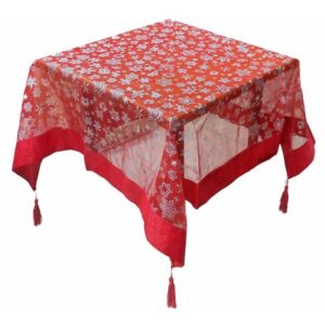 ΧΡΙΣΤΟΥΓΕΝΝΙΑΤΙΚΟ ΣΕΤ 7 ΤΕΜΑΧΙΩΝ SNOWFLAKES RED SNFR