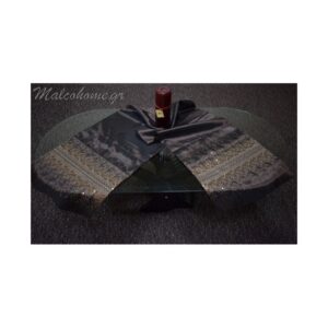 ΤΡΑΒΕΡΣΑ ΤΑΦΤΑΣ ΚΑΦΕ ΧΡΩΜΑ ΜΕ ΚΕΝΤΗΜΕΝΕΣ ΚΑΦΕ ΠΟΥΛΙΕΣ 8709-CC