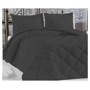 ΚΟΥΒΕΡΤΟΠΑΠΛΩΜΑ ΠΟΛΥΤΕΛΕΙΑΣ GREY 220X240 KOUV1, Διαστάσεις 220X240cm