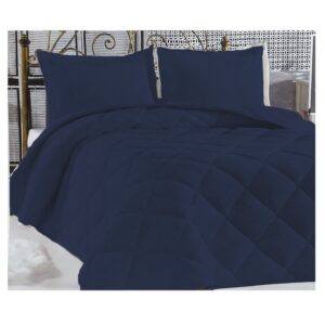 ΚΟΥΒΕΡΤΟΠΑΠΛΩΜΑ ΠΟΛΥΤΕΛΕΙΑΣ NAVY BLUE 220X240 KOUV2