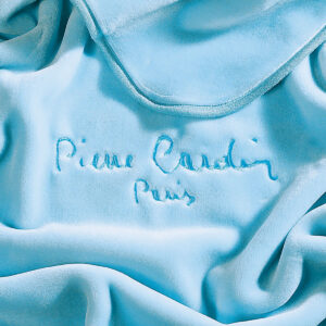 ΚΟΥΒΕΡΤΑ ΒΕΛΟΥΤΕ ΜΟΝΗ PIERRE CARDIN NANCY 545 LIGHT BLUE(3)