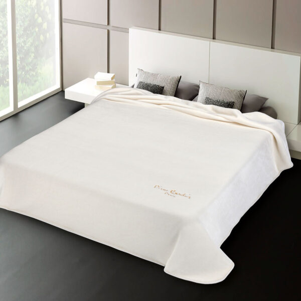 ΚΟΥΒΕΡΤΑ ΒΕΛΟΥΤΕ KING SIZE PIERRE CARDIN NANCY 545 NATURAL(29)