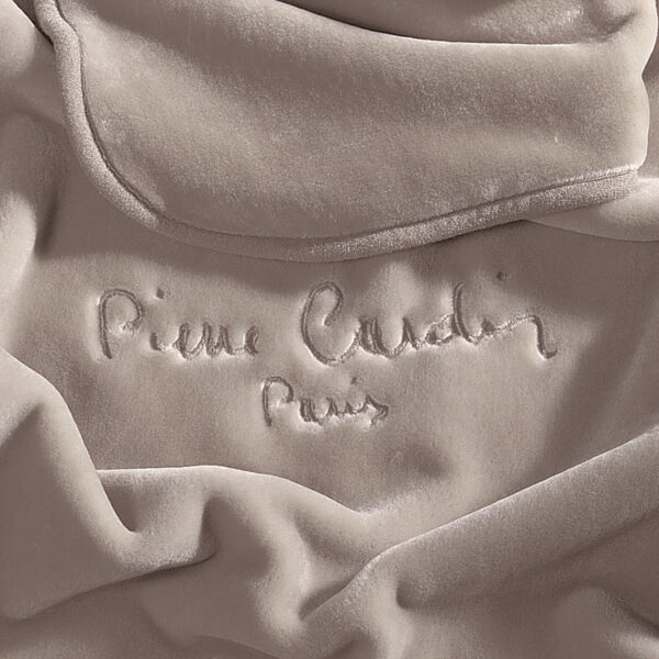 ΚΟΥΒΕΡΤΑ ΒΕΛΟΥΤΕ ΜΟΝΗ PIERRE CARDIN NANCY 545 TAUPE(55)