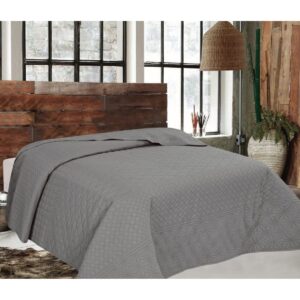 ΚΟΥΒΕΡΛΙ ELEGANCE ΥΠΕΡΔΙΠΛΟ ADAM HOME VENUS DARK GREY